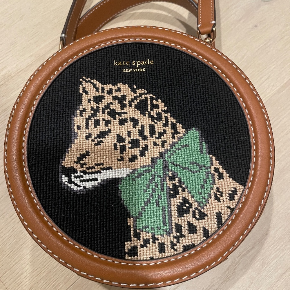 Kate Spade Round Leopard Purse